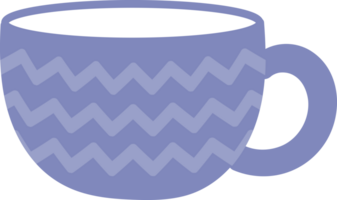 lindo recorte de taza de té o café png