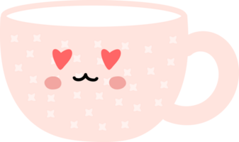 teacup cartoon character crop-out png