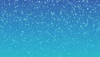 Colorful background blurry snow. Bokeh background with snowflake. Winter glittering snowflakes swirl bokeh background, backdrop with sparkling blue stars. Snowflake winter season. photo