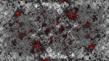 Metal texture with scratches and cracks. Red and grey stone wall texture. Old cracked rusty colorful paint background texture. Marble texture on black texture with silver glitter. photo
