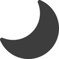 Moon Icon, Transparent Moon.PNG Images & Vector - FreeIconsPNG