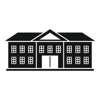 Oxford university icon, simple style vector