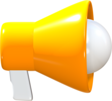 Megaphone 3D icon. png