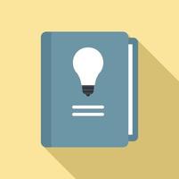 Remarketing folder icon, flat style vector