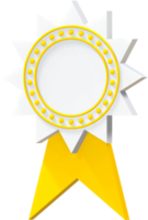 Award badge 3D icon. png