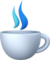 caffè tazza 3d icona. png