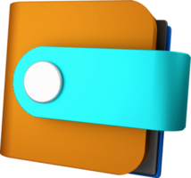 Wallet 3D icon. png
