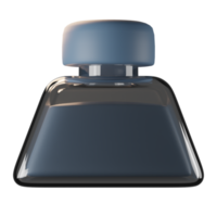 ink 3d icon in front view png