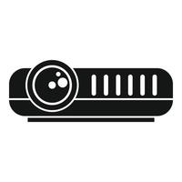 Modern projector icon, simple style vector