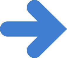 Arrow Forward Arrows Right  Flat Color Icon Vector icon banner Template