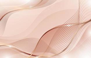 Abstract Lines and Waves Background vector