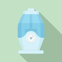 Room humidifier icon, flat style vector