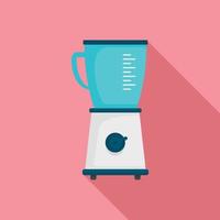 Food blender icon, flat style vector