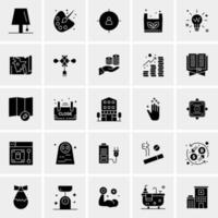 25 Universal Business Icons Vector Creative Icon Illustration to use in web and Mobile Related project