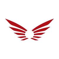 Wing logo images vector