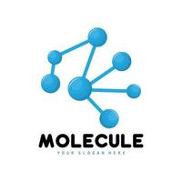 Neuron Logo, Molecule Logo Design, Vector AND, Template Illustration