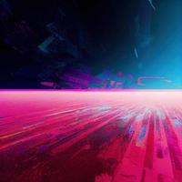 Cyan and magenta abstract background photo