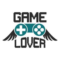 Video Gaming T Shirt Design game controller doodle Vector art of joystick. Doodle style vector gamepad.