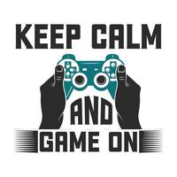 Video Gaming T Shirt Design game controller doodle Vector art of joystick. Doodle style vector gamepad.