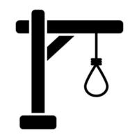 Modern design icon of hanging rope vector