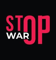 Stop war are for peace stop israel attacks typography quotes design for tshirt poster design vector