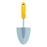 Hand spade icon, flat style vector