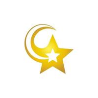 Star icon template vector