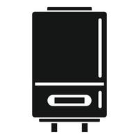 Boiler technology icon, simple style vector