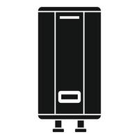 Boiler tank icon, simple style vector