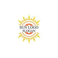 Sun vector illustration icon