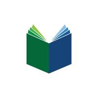 Digital book logo icon technology vector