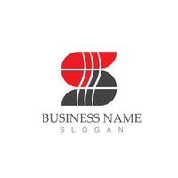 Business corporate S letter logo vector