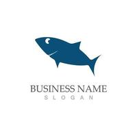 Shark illustration icon logo vector