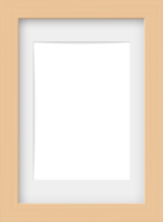 Wooden picture frame png