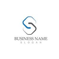 Business corporate S letter logo vector