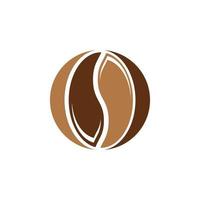 coffee bean icon vector illustration