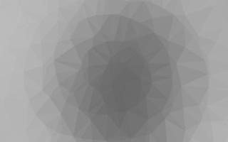 Light Silver, Gray vector polygon abstract layout.