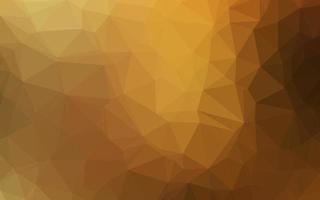 Dark Yellow, Orange vector abstract mosaic pattern.