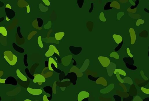 Fondo de vector de arco iris multicolor claro con formas abstractas.