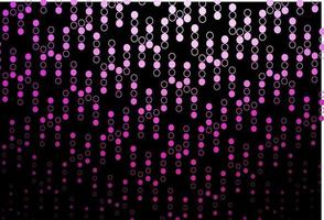 Dark Pink vector template with circles.