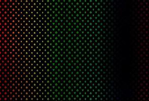 Dark multicolor, rainbow vector layout with elements of cards.