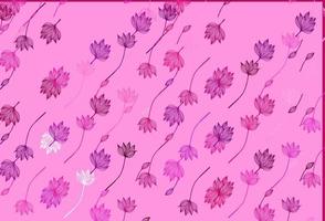 plantilla de dibujo vectorial rosa claro. vector