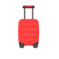 luggage for boarding a plane to travel on vacation png