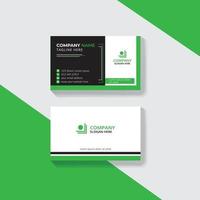 Corporate Business Card Design vector