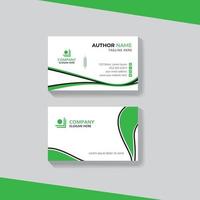 Corporate Business Card Design vector