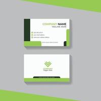 Corporate Business Card Design vector