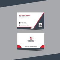 Corporate Business Card Design vector