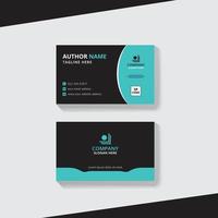 Corporate Business Card Design vector