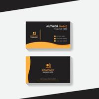 Corporate Business Card Design vector