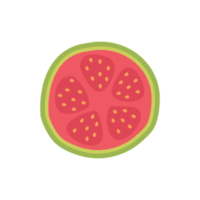 grüne guave süße frucht mit hohem vitamin c für die gesundheit für vegetarier. png